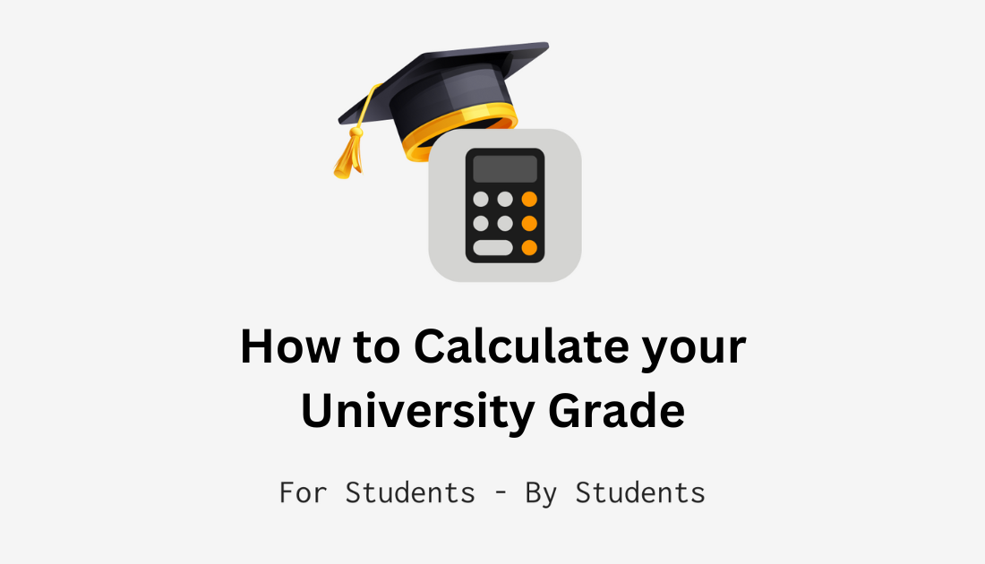 How to calculate your university grade with Weighted Average ?